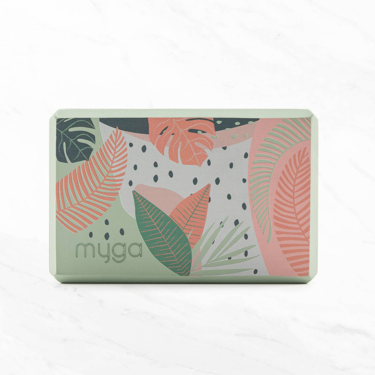 Printed Yoga Blocks: Terrazzo