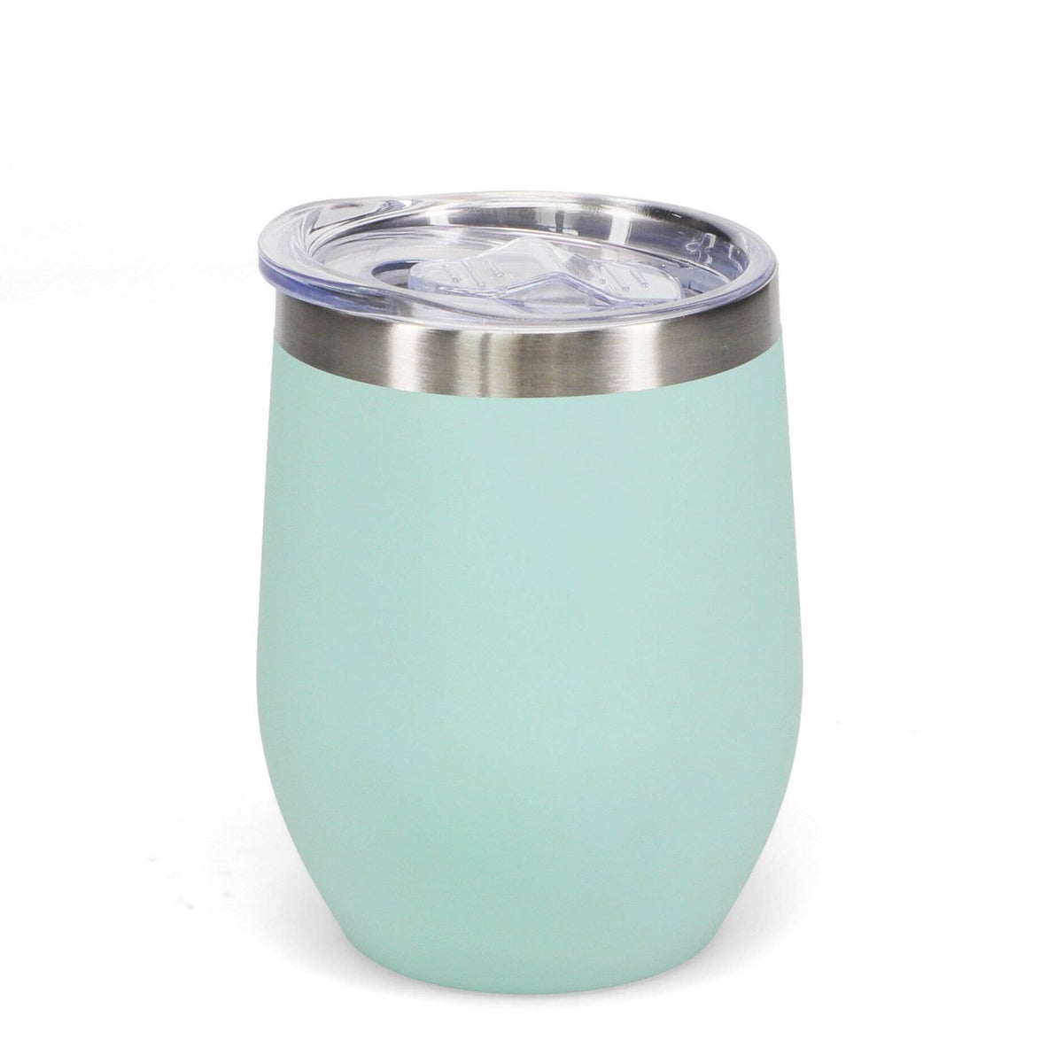 Rubber Coated Travel Cup 350ml - Eggshell Blue