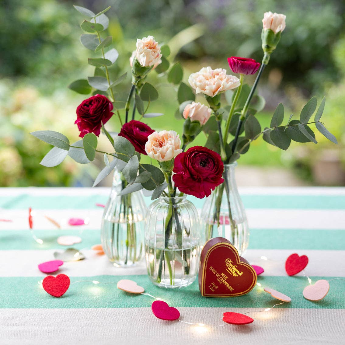 Heart Felt String Lights - 2m | Valentines Decor |