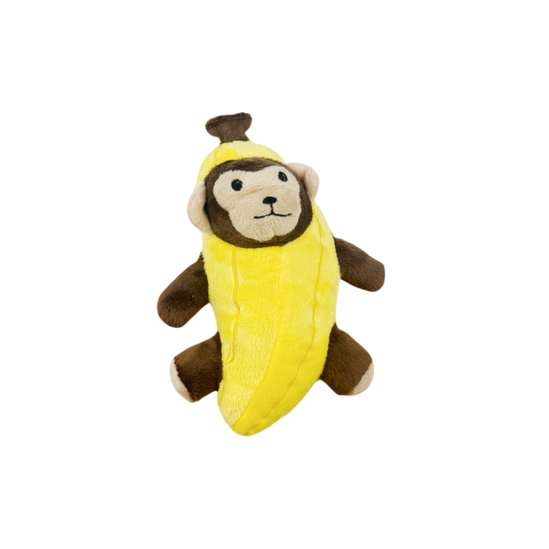 Plush Animal Squeaky Dog Toy with Crinkle Sound: Mouse 13*13*10cm