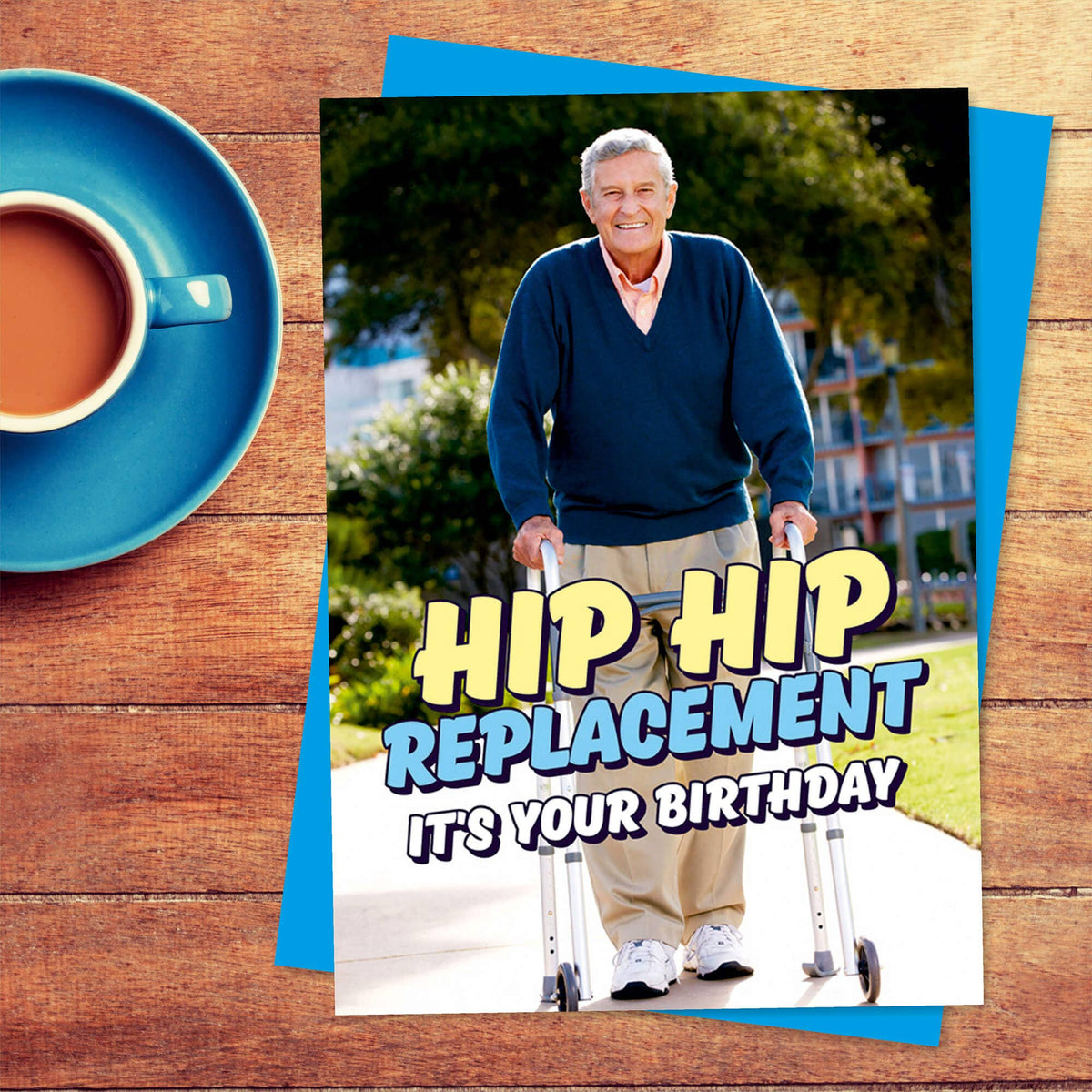 Hip Hip Replacement Greeting Card