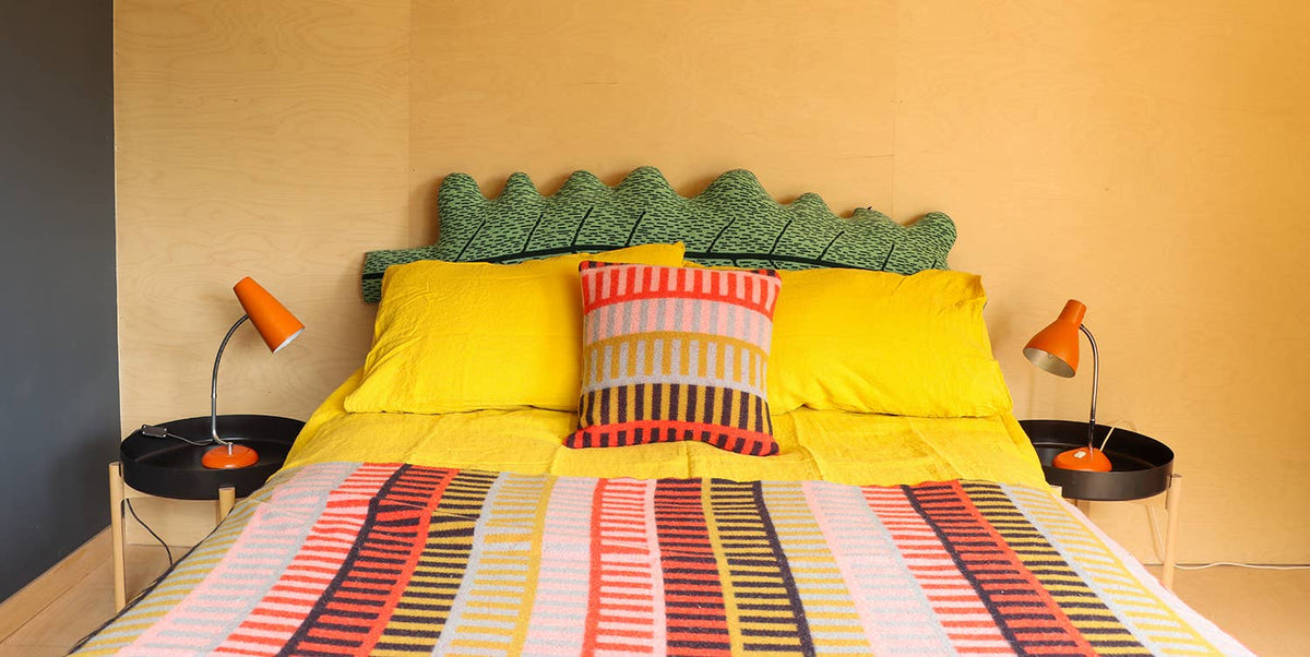 Shiel Woven Cushion - Red