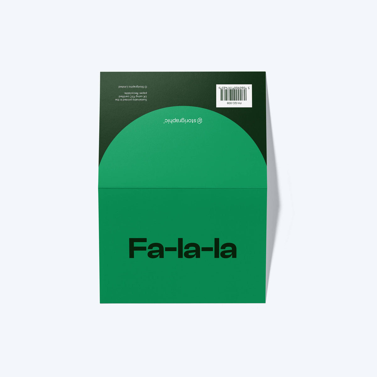 &#39;Fa-La-La&#39; | A6 Greeting Card with Envelope