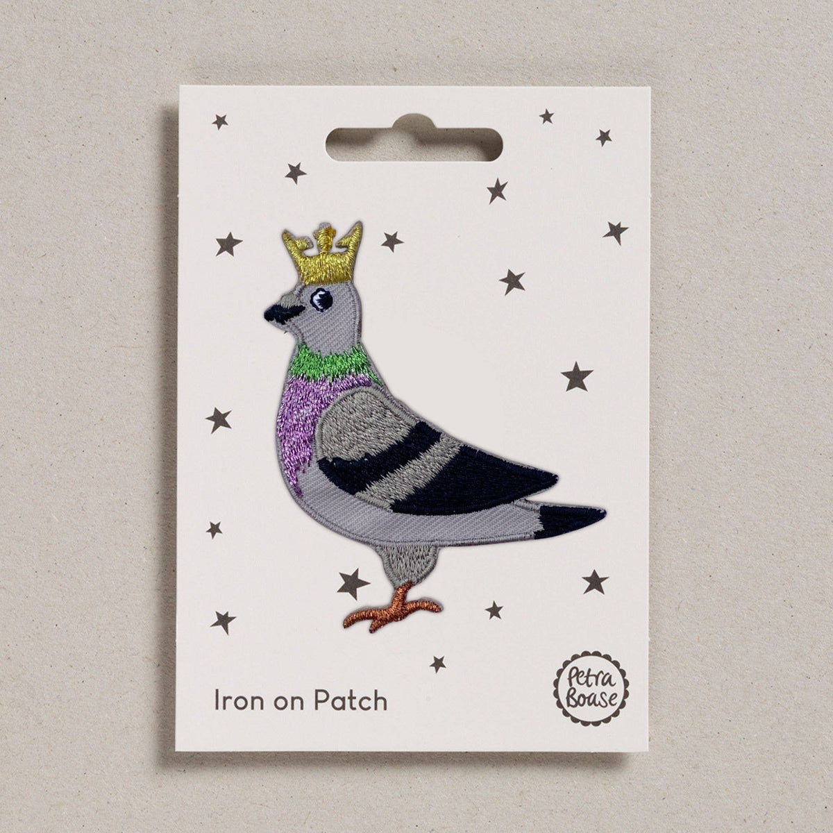 Iron on Patch (Pack of 6) - Pigeon