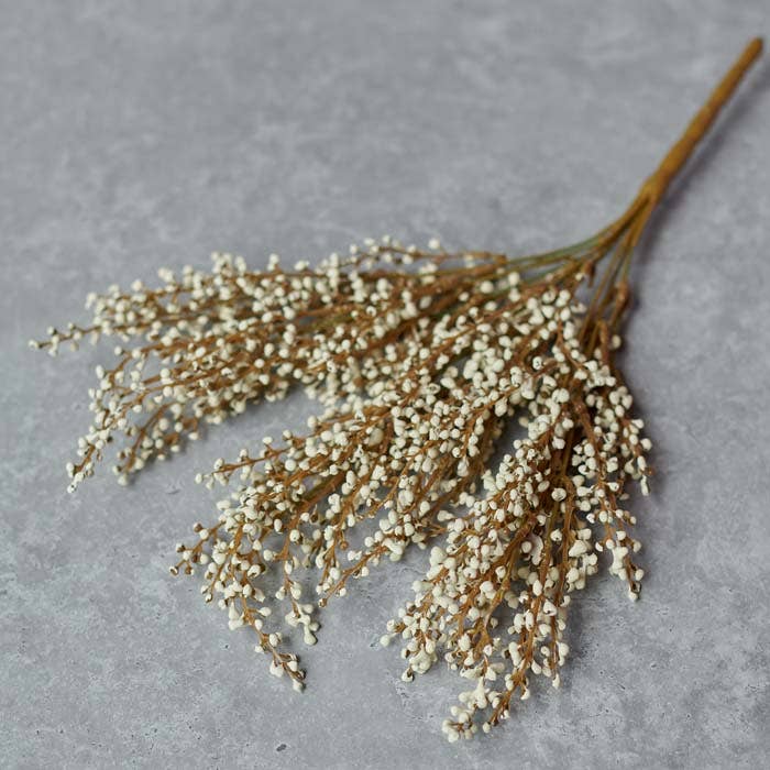 Abigail Ahern Heather Cream Stem - Artificial Flower