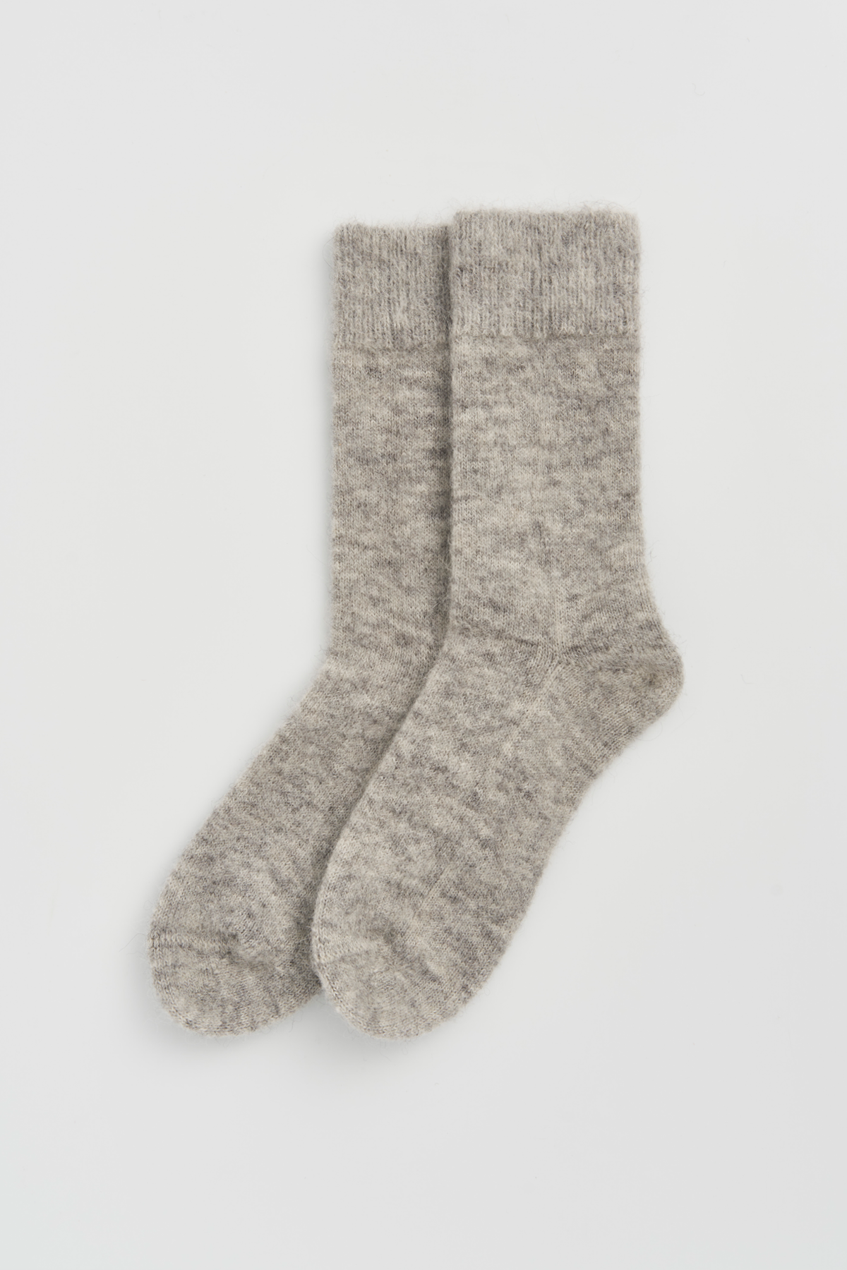 Correct Grey Ultra Soft Alpaca Bed Socks: Large (UK 11-13)