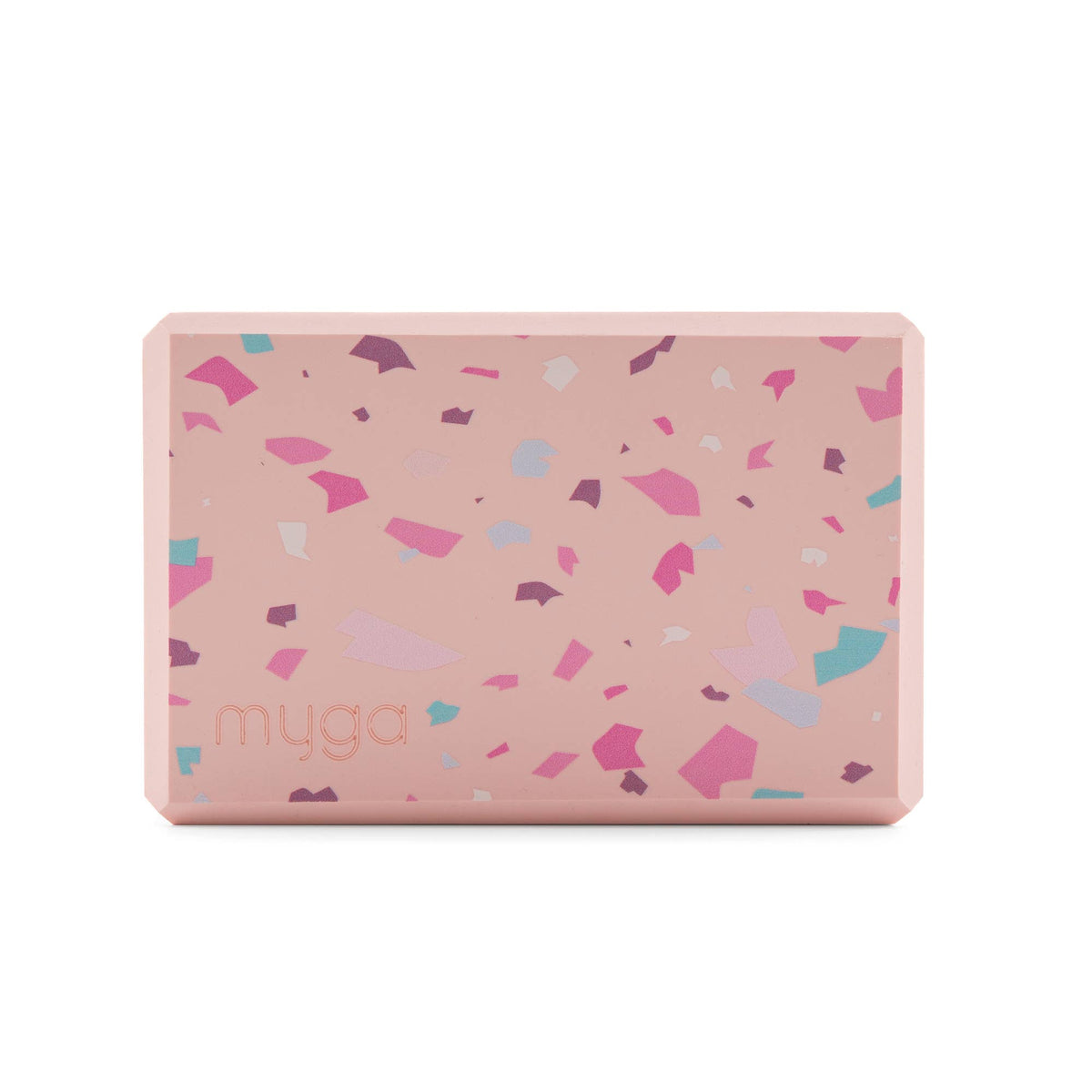 Printed Yoga Blocks: Terrazzo