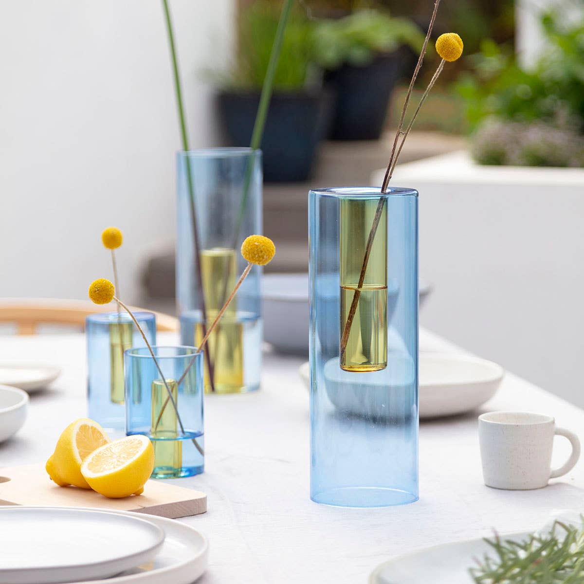 Reversible Glass Vase - Large
