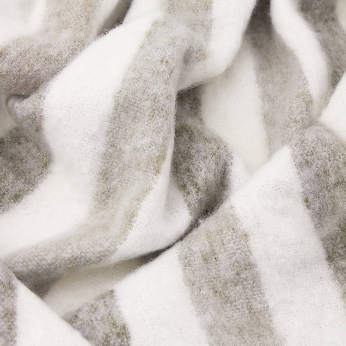 Wylder Beechwood Woven Stripe Throw Heath: Heath / 140x180