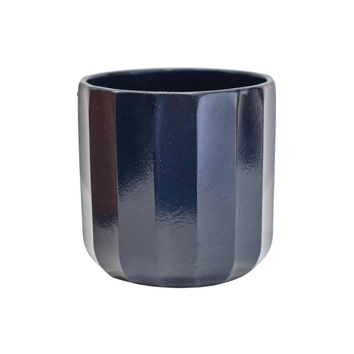 Positano Geo Planter: Burnt Orange / 11 cm