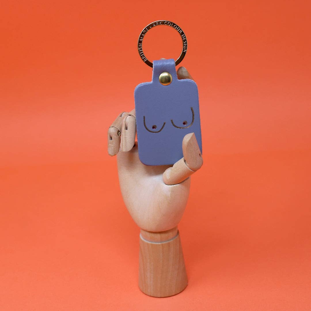 Boobs Key Fob: Black
