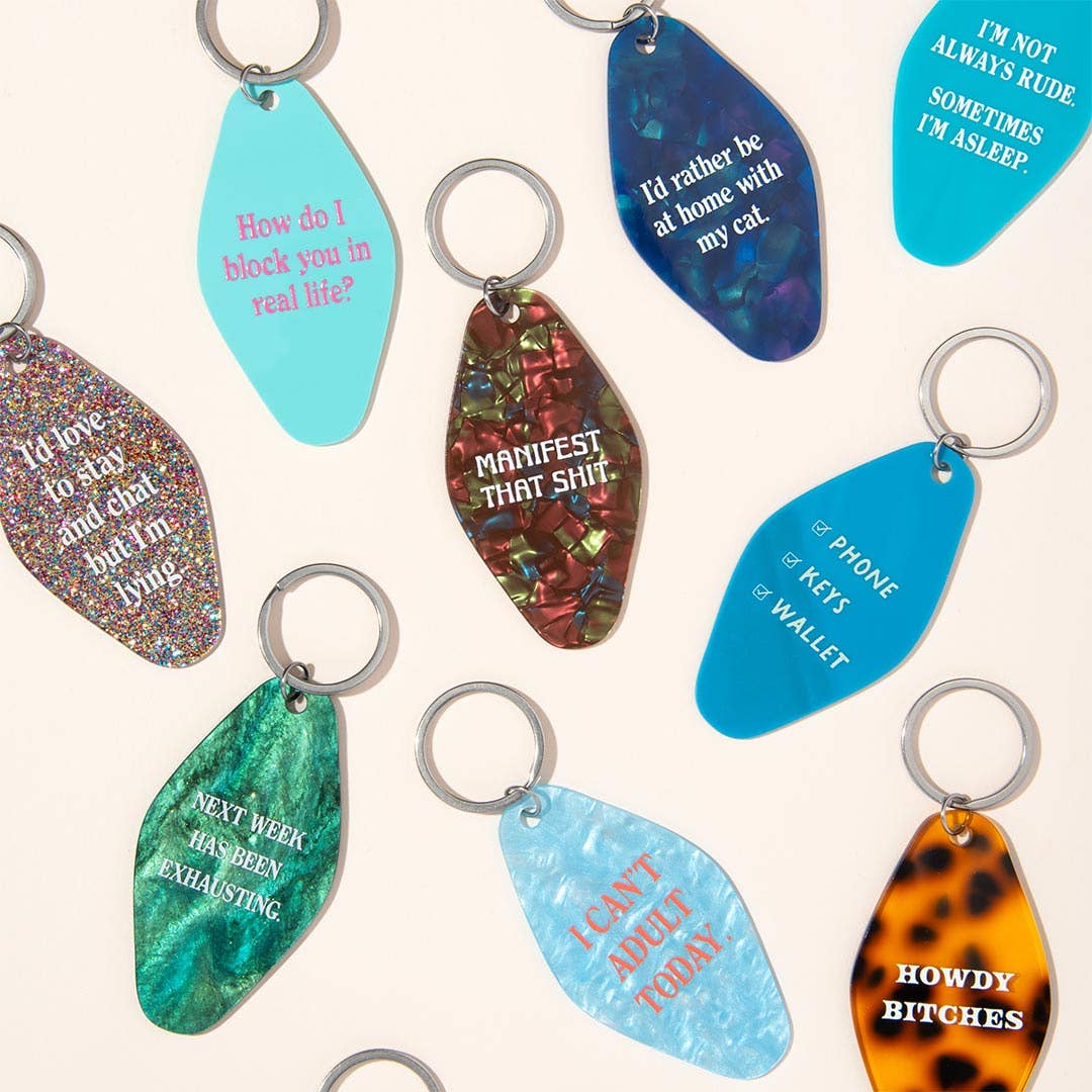 Sarcasm Is Forever Keyring (13404)