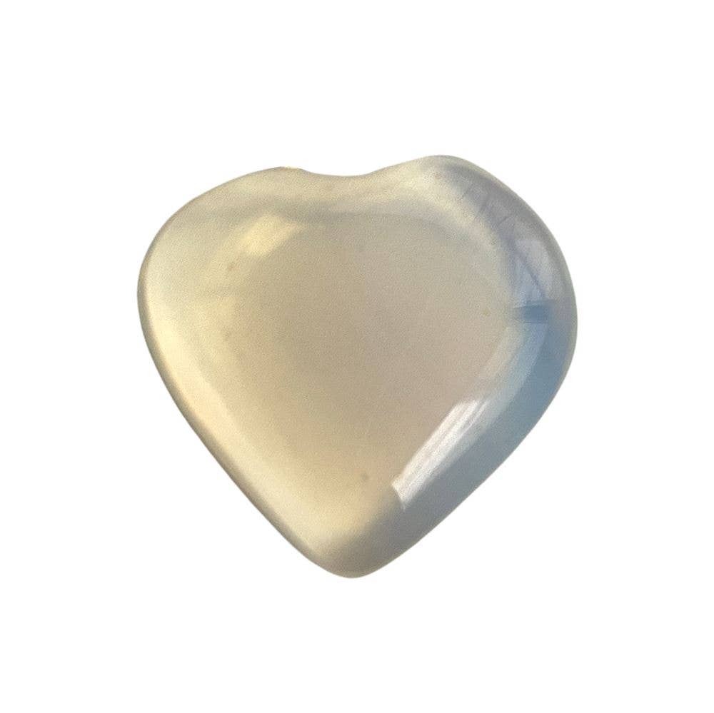 Small Crystal Heart, 3cm: Opalite