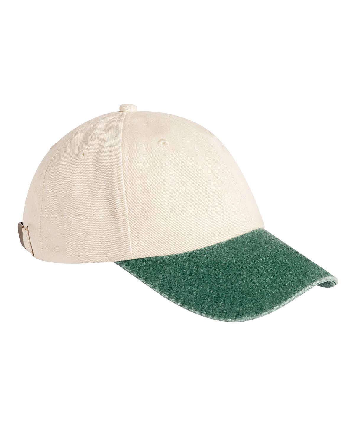 I could be meaner Embroidered Contrast Vintage Cap: Vintage brown