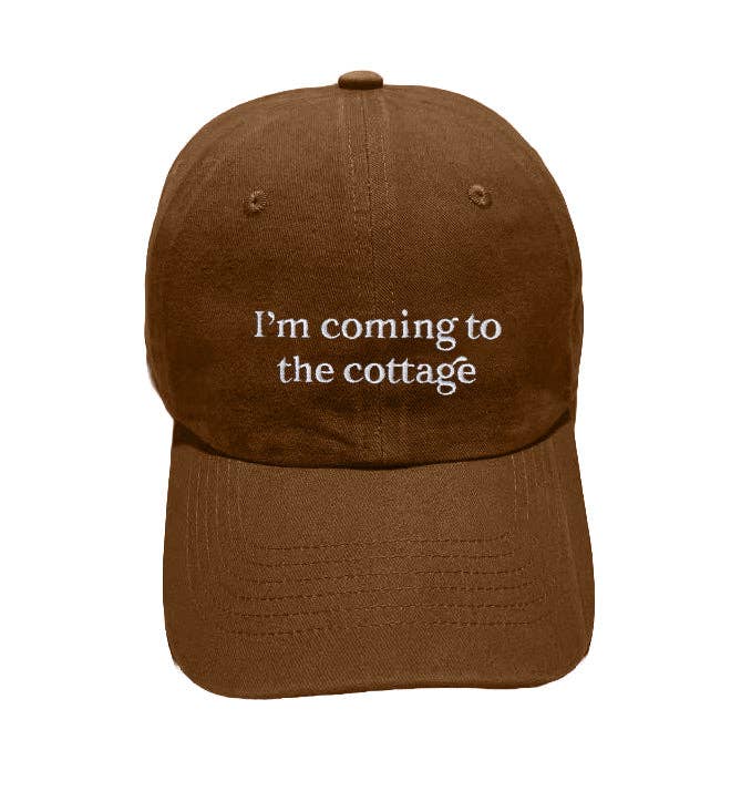I’m Coming to the Cottage Dad Cap