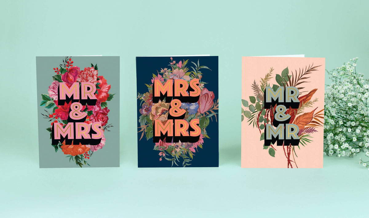 Mr And Mrs Greeting Card