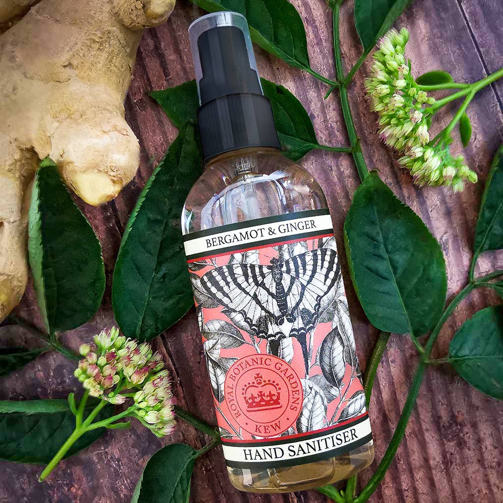 Kew Gardens Bergamot and Ginger Hand Sanitiser