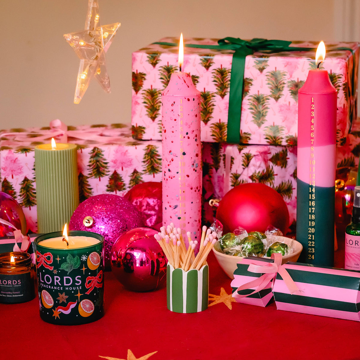 Yala Winter Candle, Autumn Winter Candle, Christmas Candle