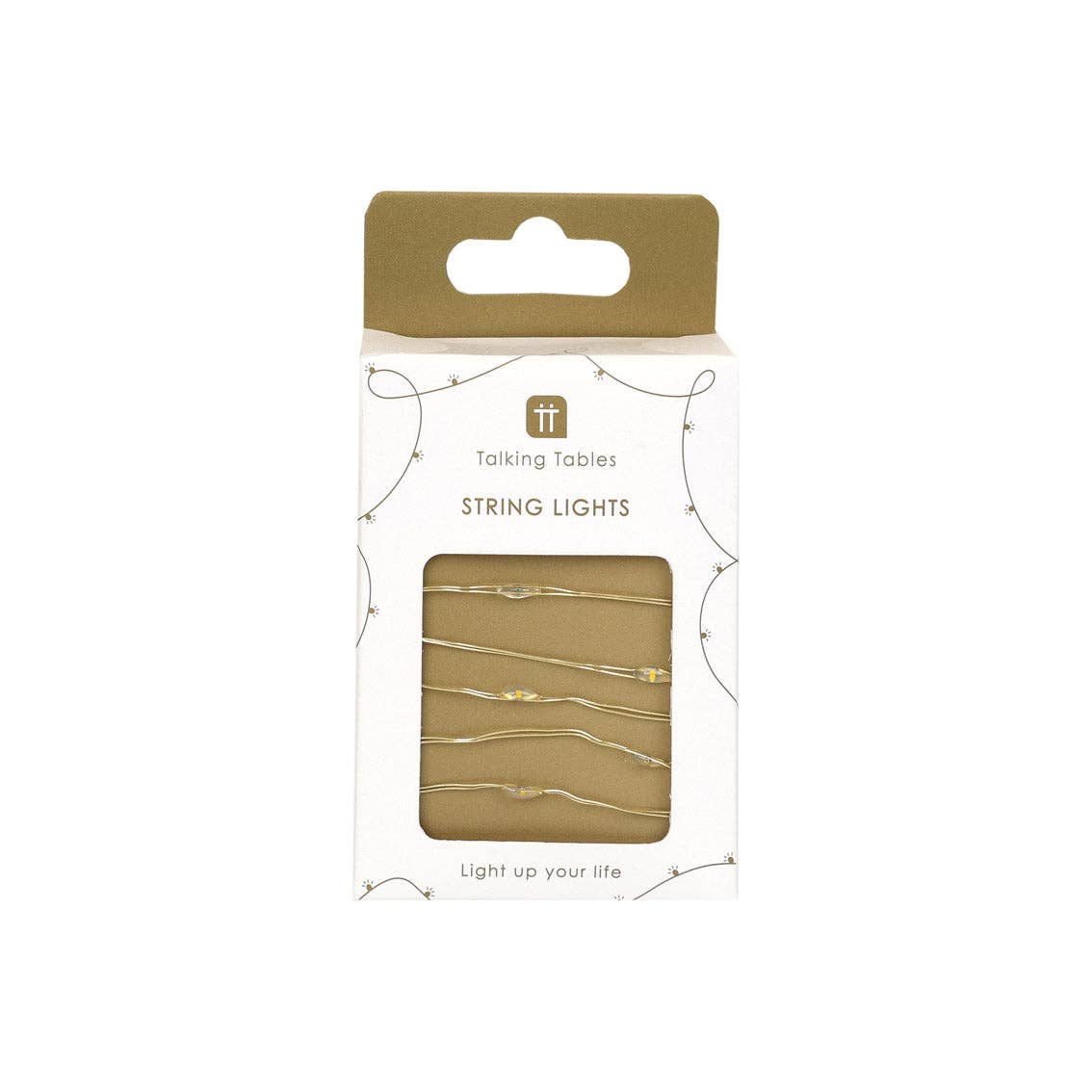 Gold LED String Lights - 3m - POS Unit