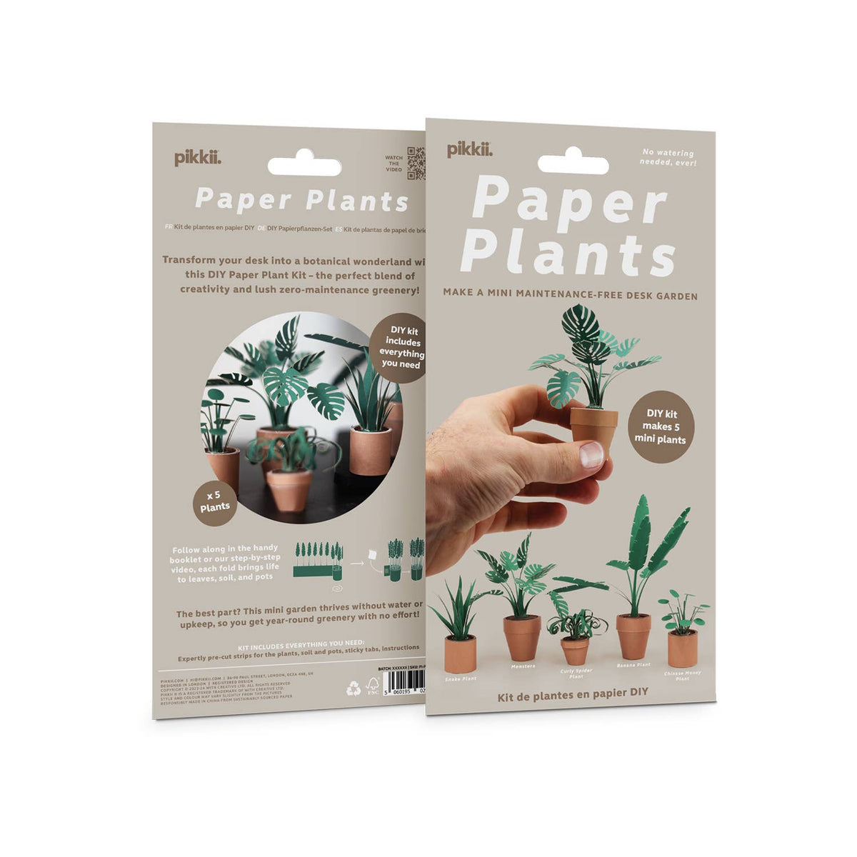 Paper Plants | Cute DIY Origami Kit