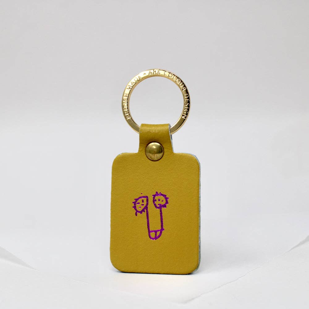 Willy Key Fobs: Pale Pink