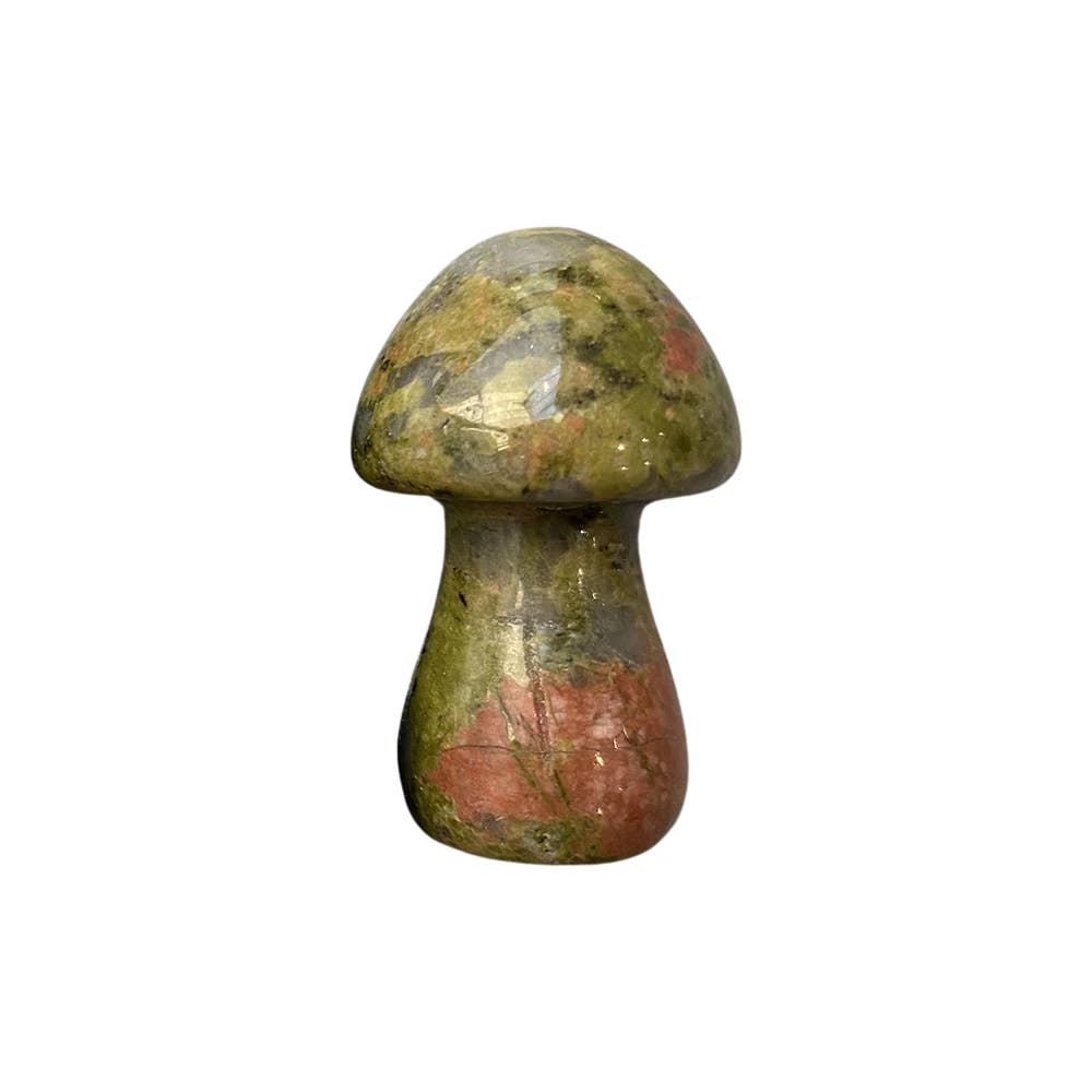 Crystal Mushroom, 3.5cm: Yellow Aventurine