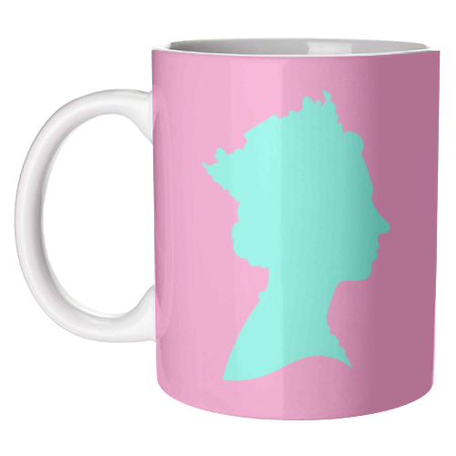 MUGS, HER MAJESTY THE QUEEN ROYAL SILHOUETTE