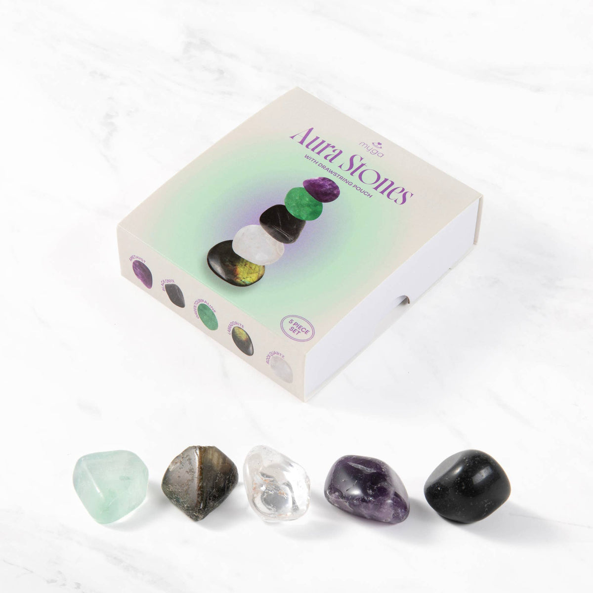Myga Wellbeing Crystal Collection - Single Units: Good Luck