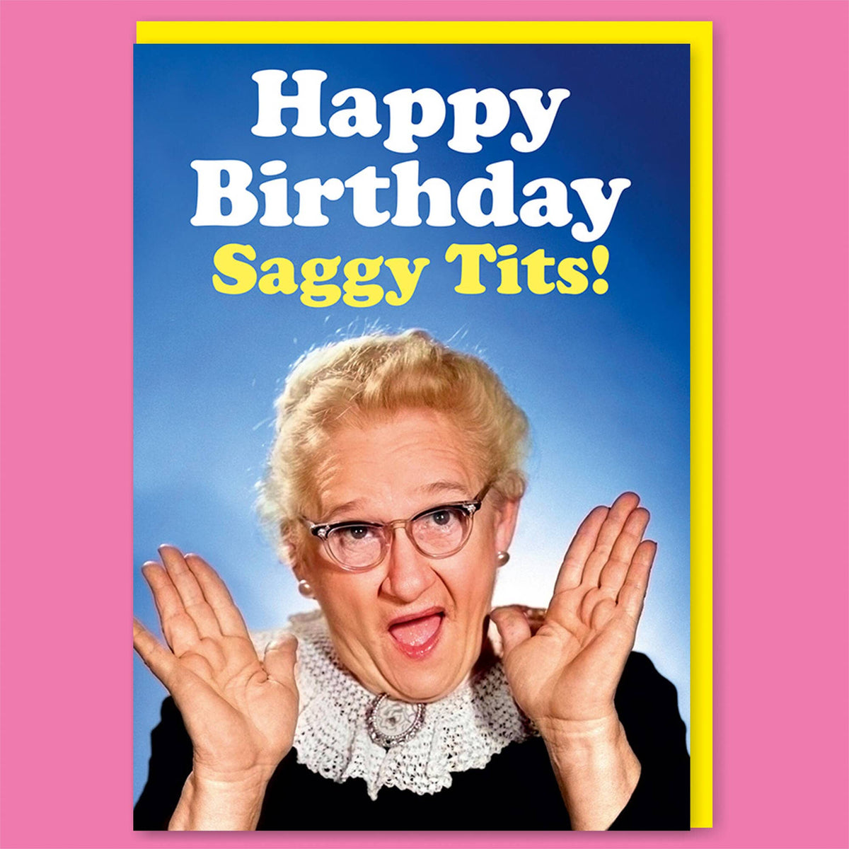 Happy birthday saggy tits