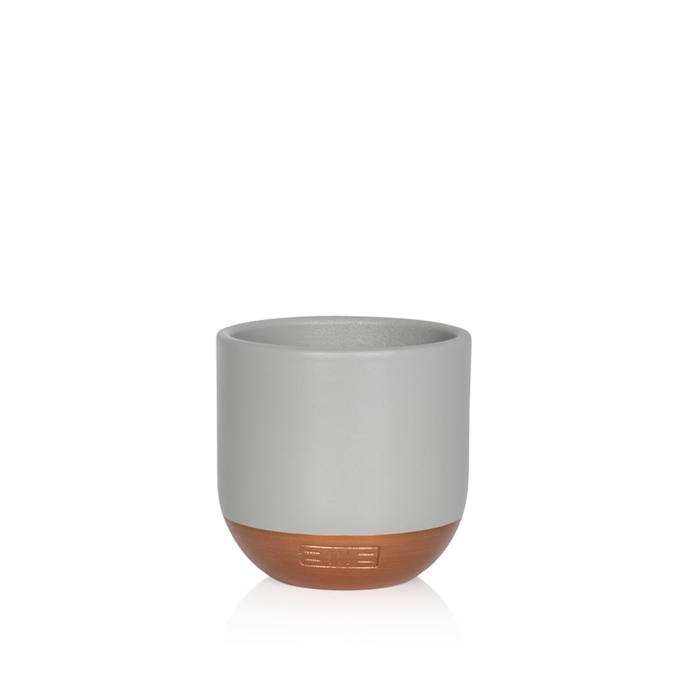 Indoor Metallic Dipped Pot/ Planter: Small / Pink And Copper