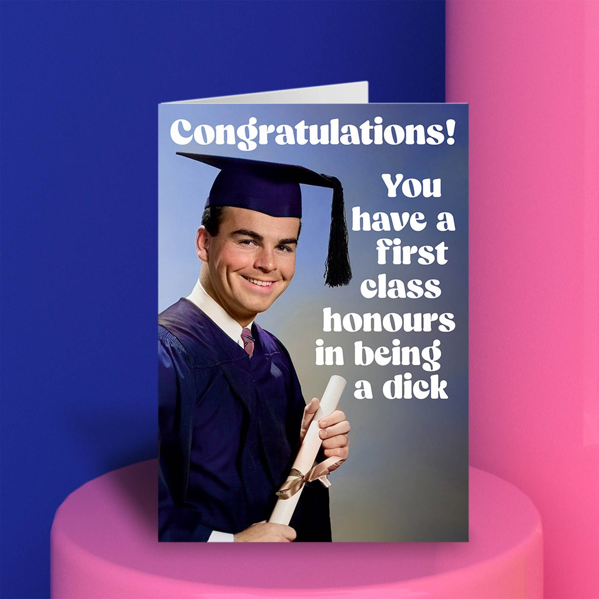 First class honours Greeting Card