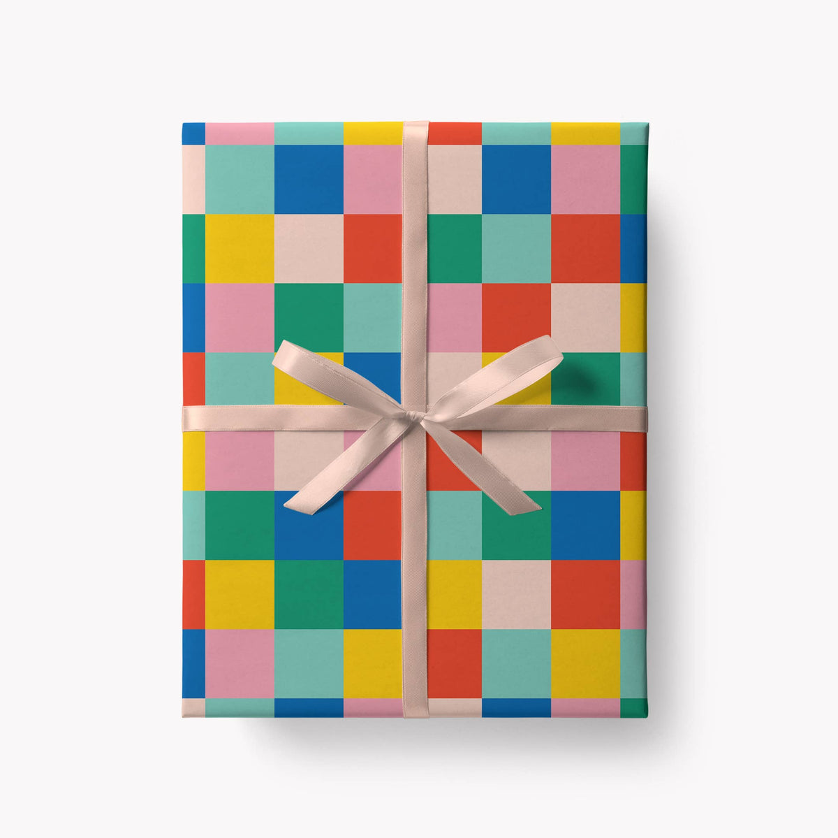 Colour Grid Gift Wrap | Wrapping Paper | Craft Paper