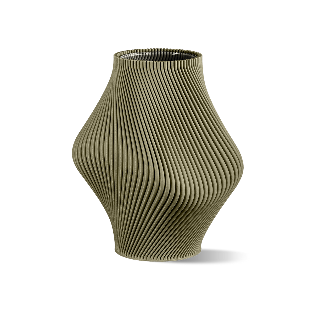 Bloz—16 Vase: Charcoal