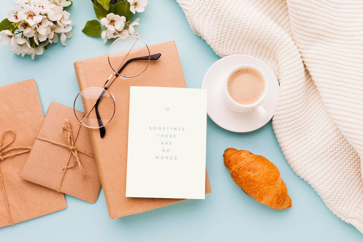 &#39;Sometimes There Are No Words&#39; Sympathy Card