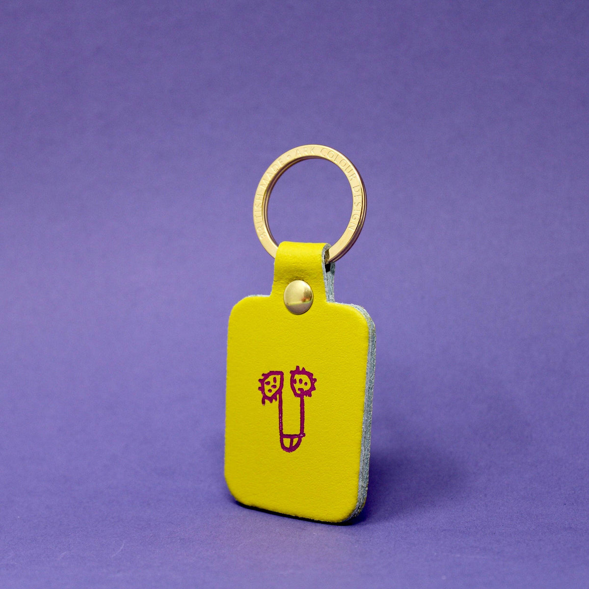Willy Key Fobs: Pale Pink
