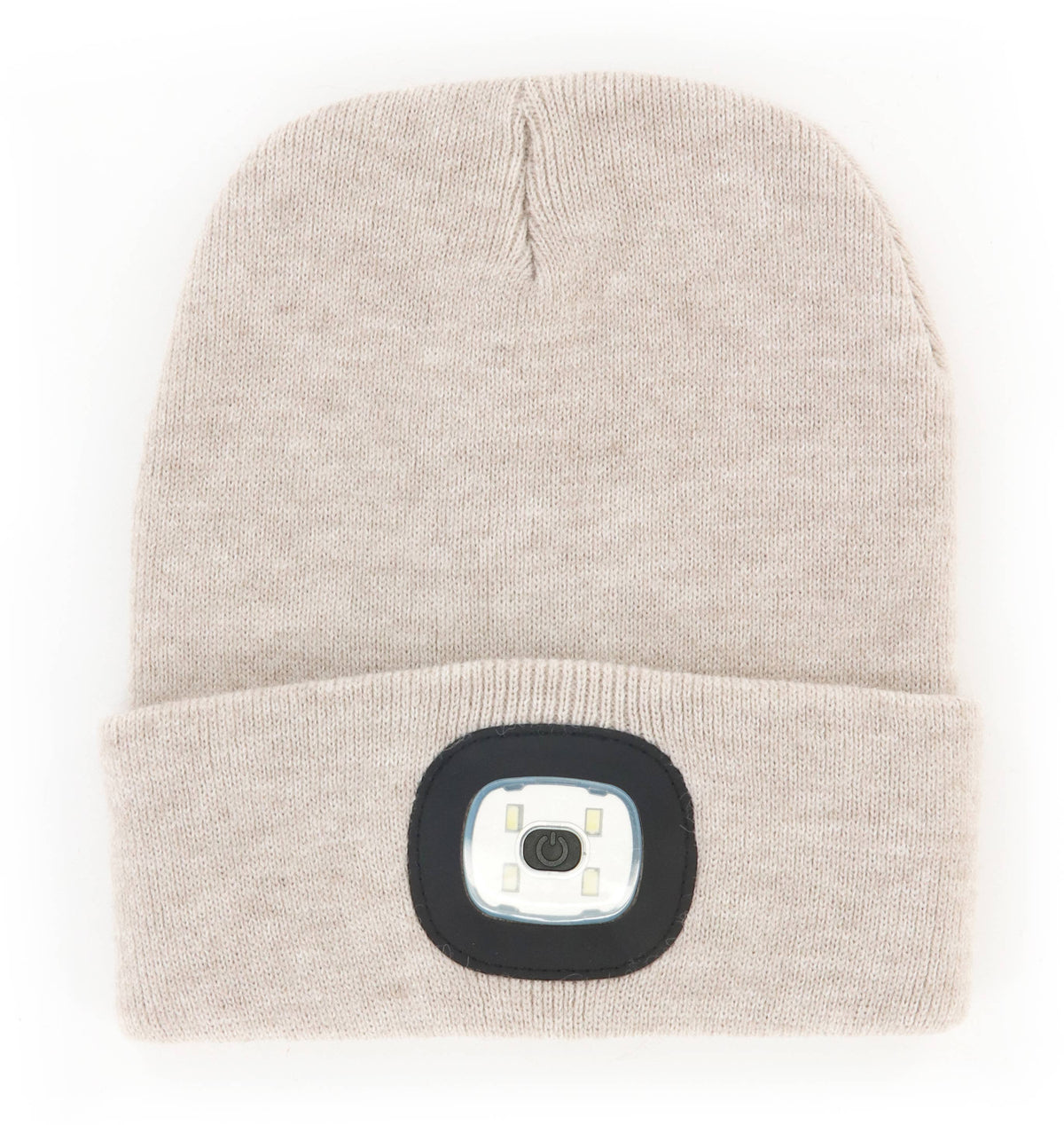 Night Scope Brightside Rechargeable LED Beanie Open Stock: Oat