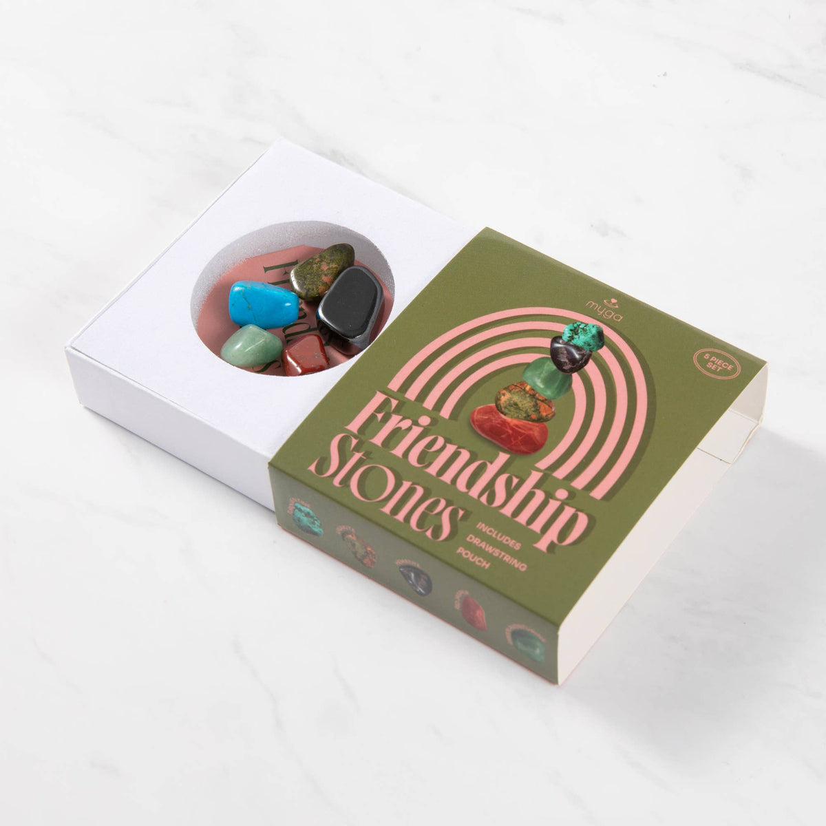 Myga Wellbeing Crystal Collection - Single Units: Good Luck