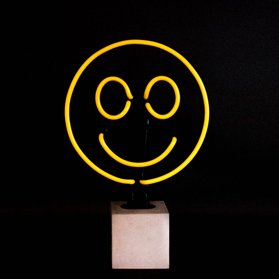 Neon &#39;Smiley&#39; Sign