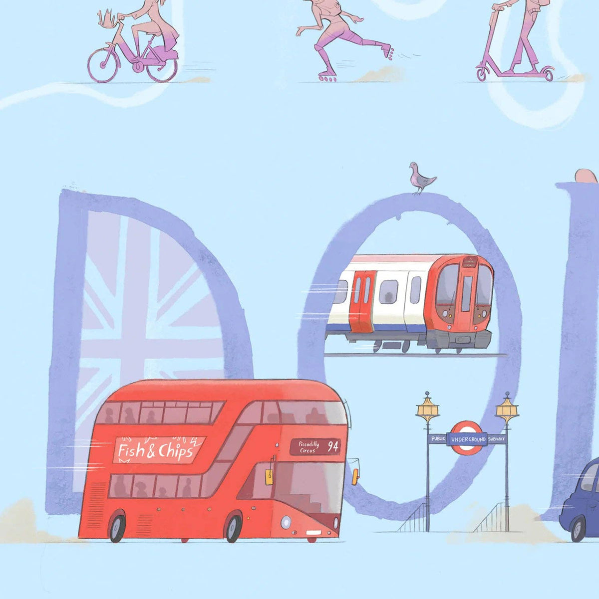 London Transport Poster London Print: A3