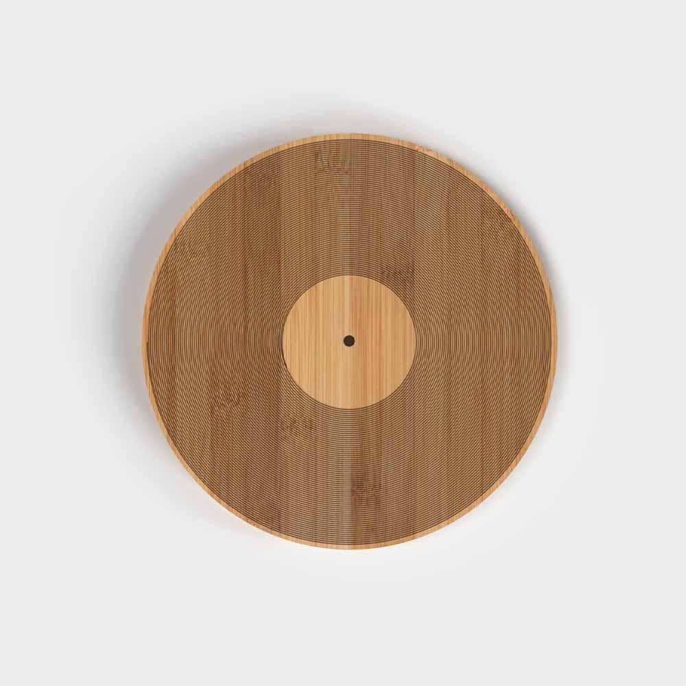 12&quot; Record Bamboo Chopping Board | Sustainable Cutting Board