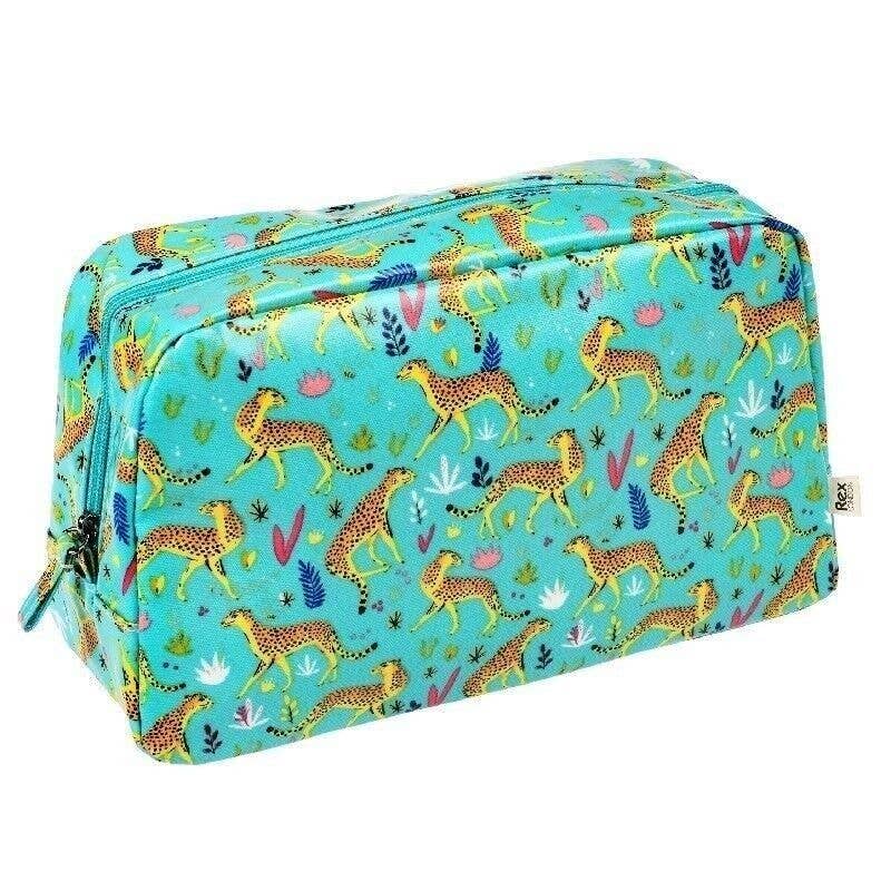 Travel Wash Bag - Cheetah