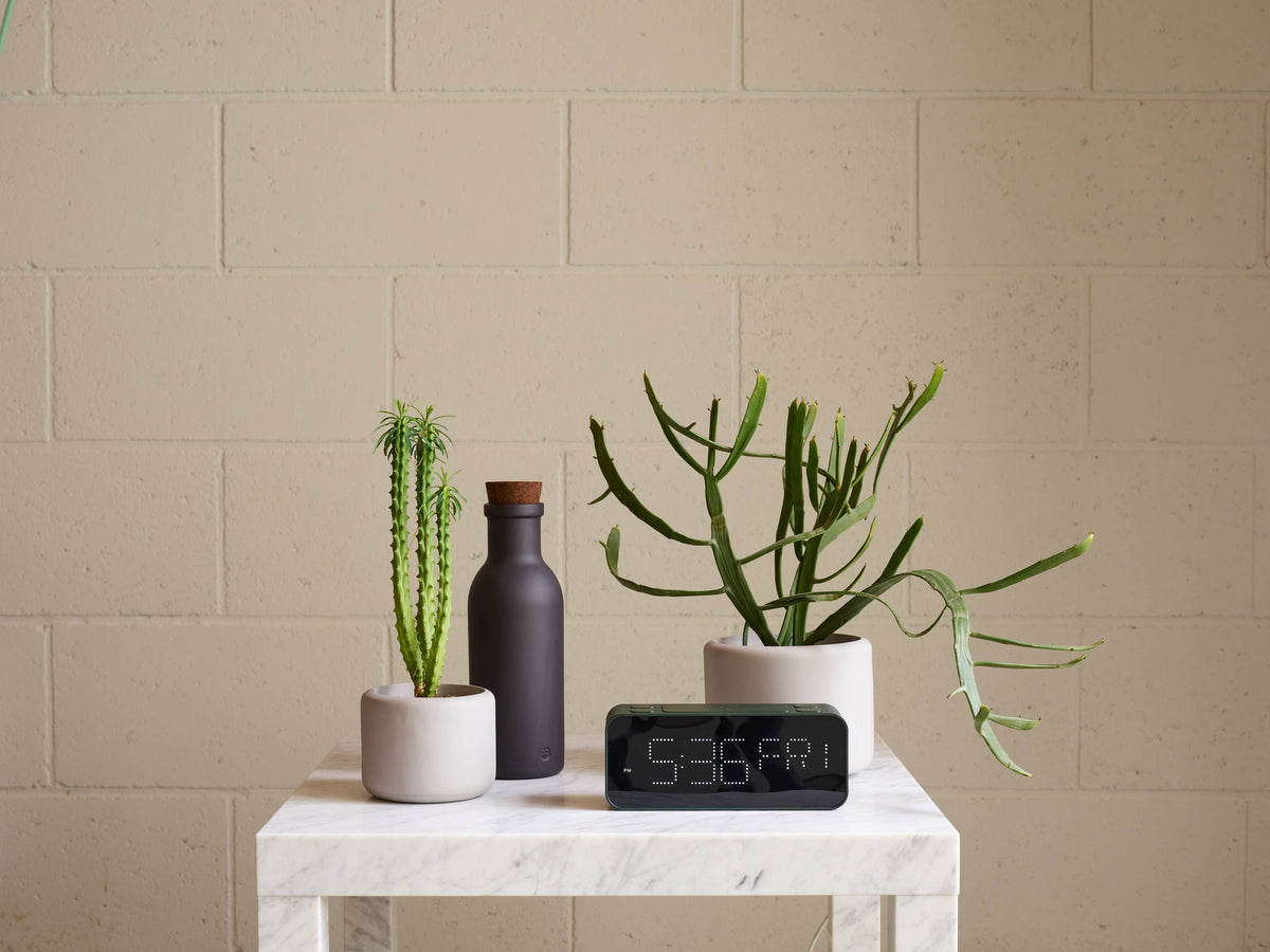 BOTANY porcelain Plant Pot SMALL: Concrete Grey