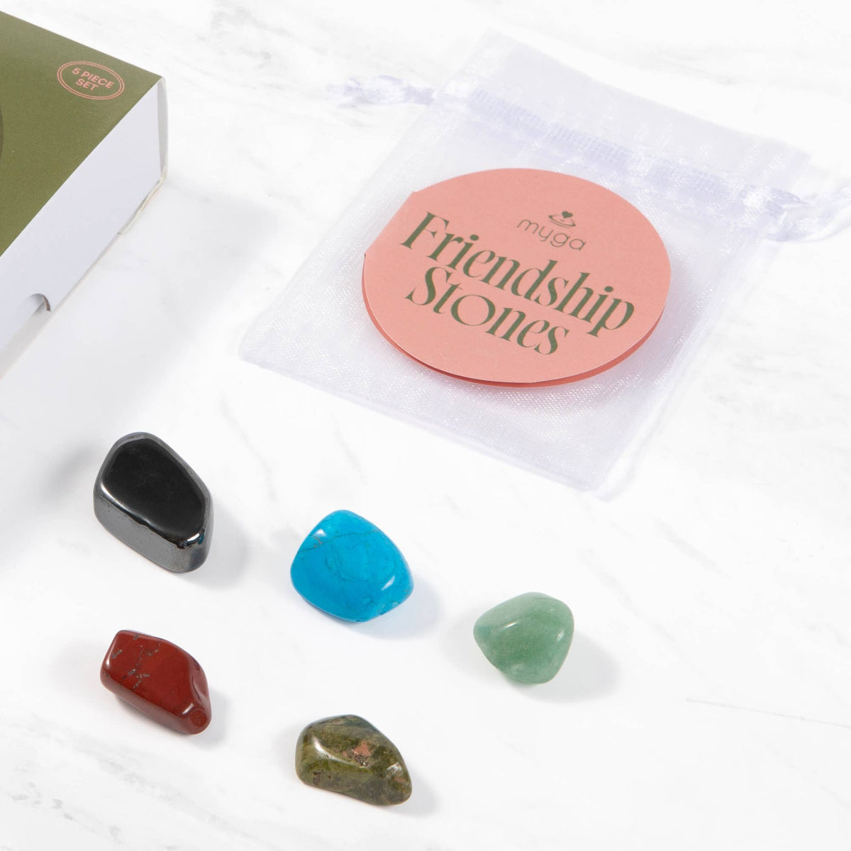 Myga Wellbeing Crystal Collection - Single Units: Good Luck