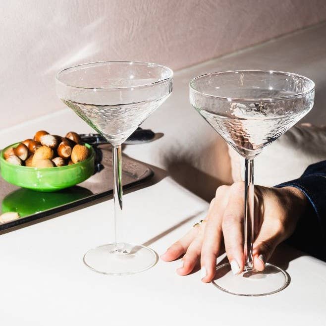Cocktail Glass Claude | set of 2 | clear | Martini glasses: Glass