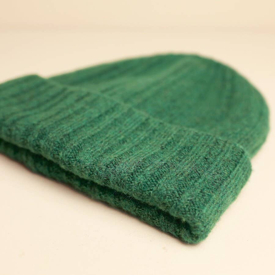 Forest Green Beanie Hat