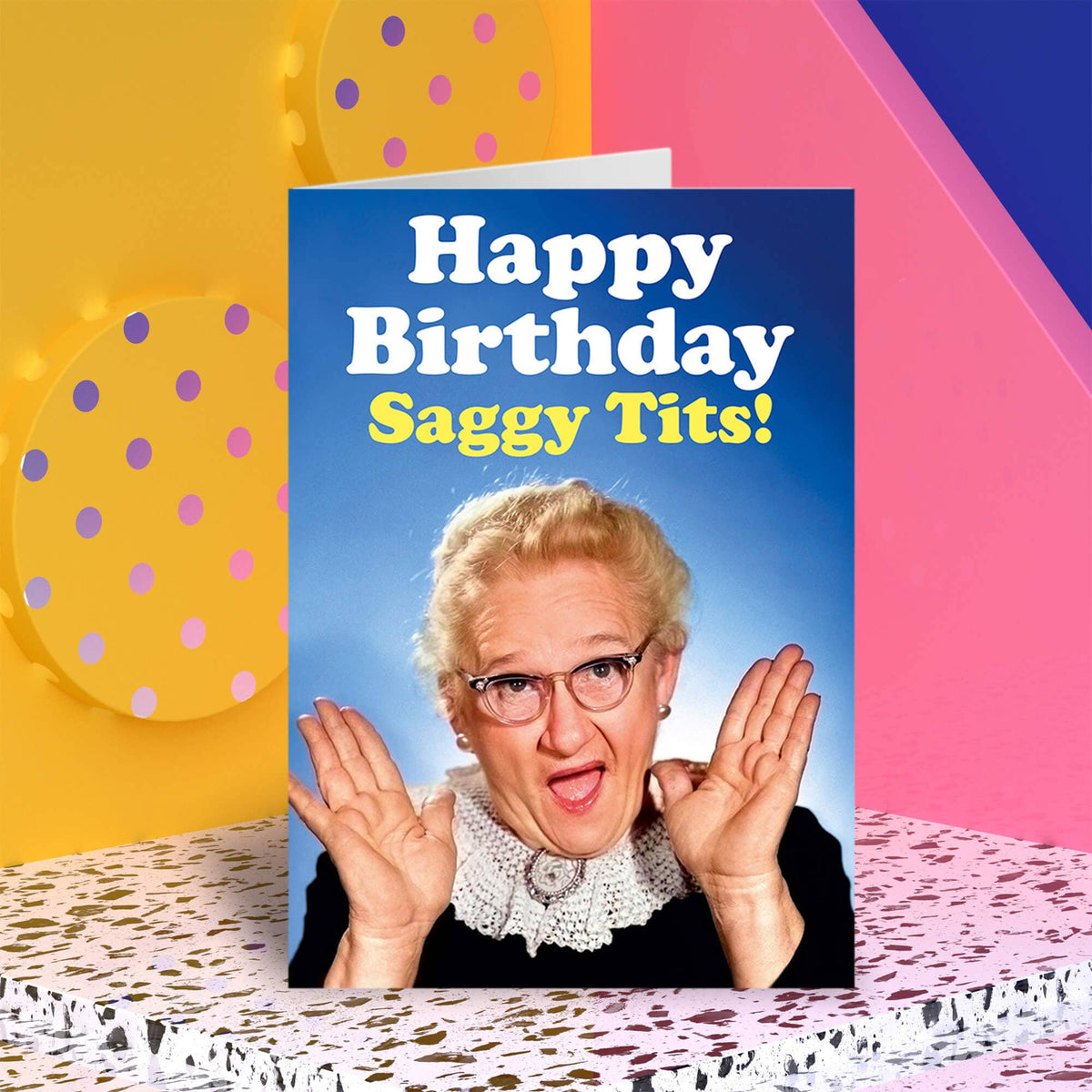 Happy birthday saggy tits