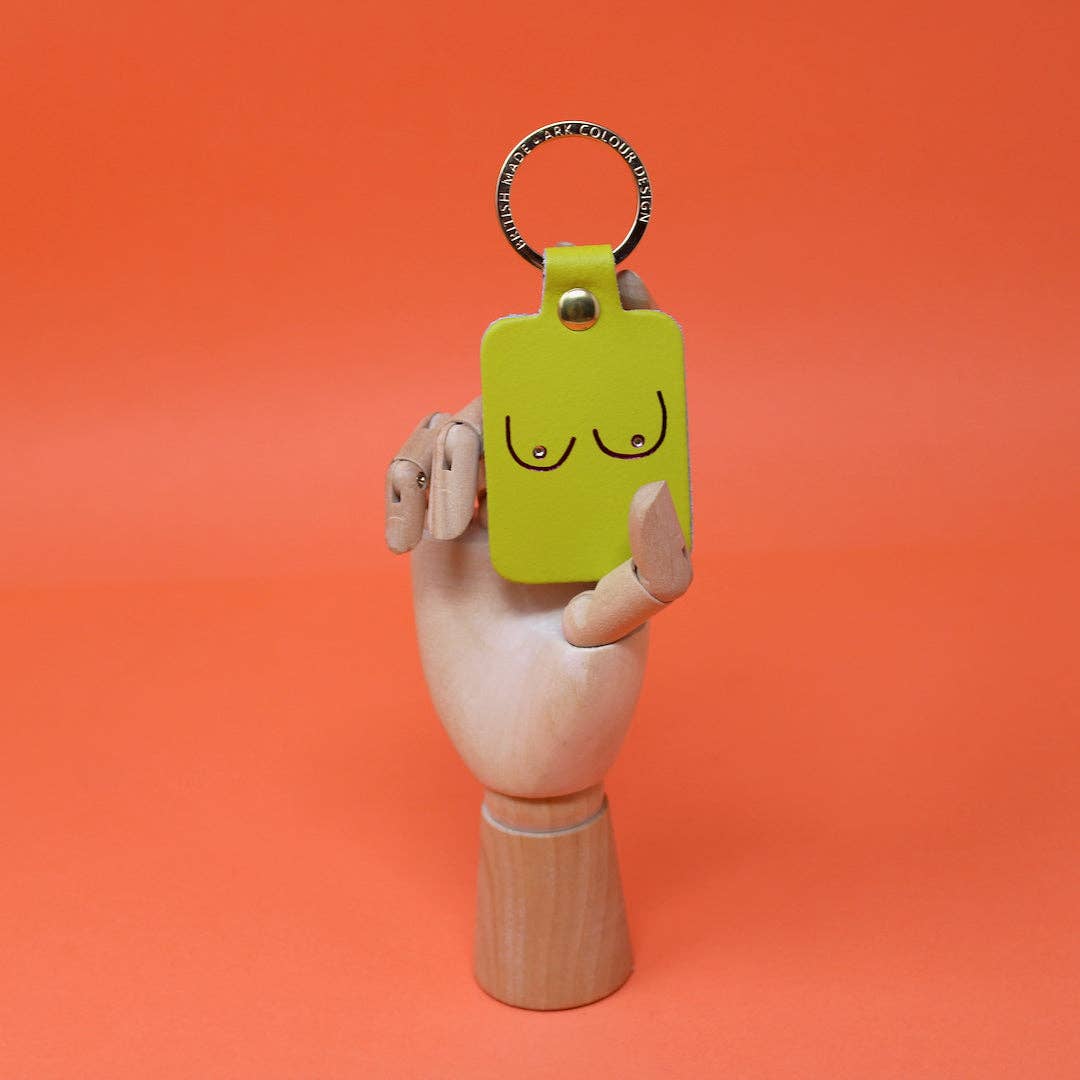 Boobs Key Fob: Black