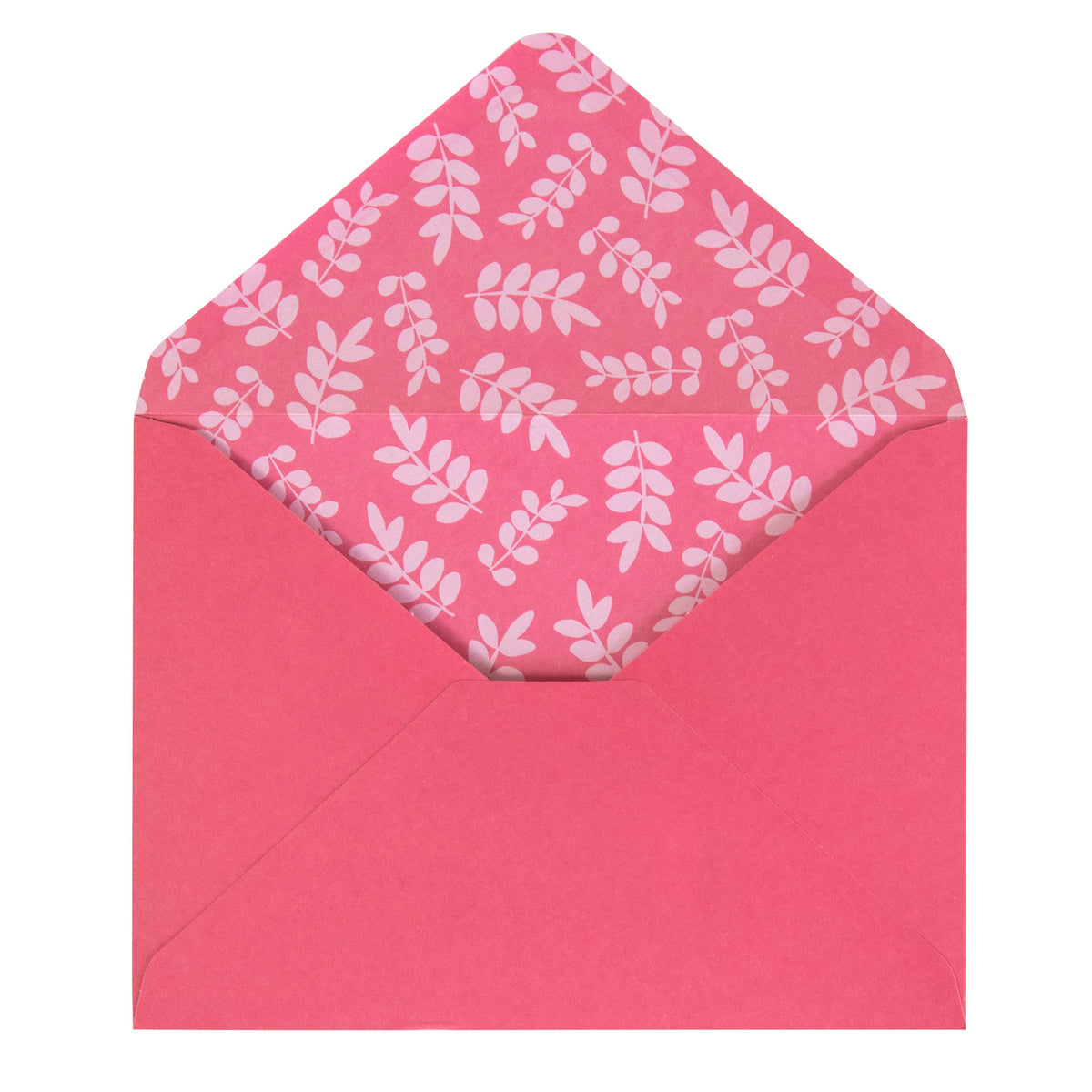 Boxed Notecard Set with Pressed Petals Design: Paper