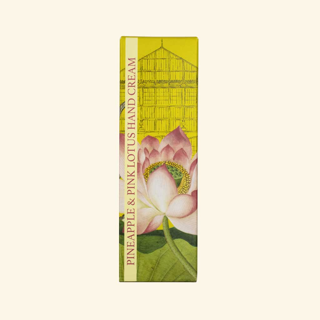 Kew Gardens Pineapple and Pink Lotus Hand Cream