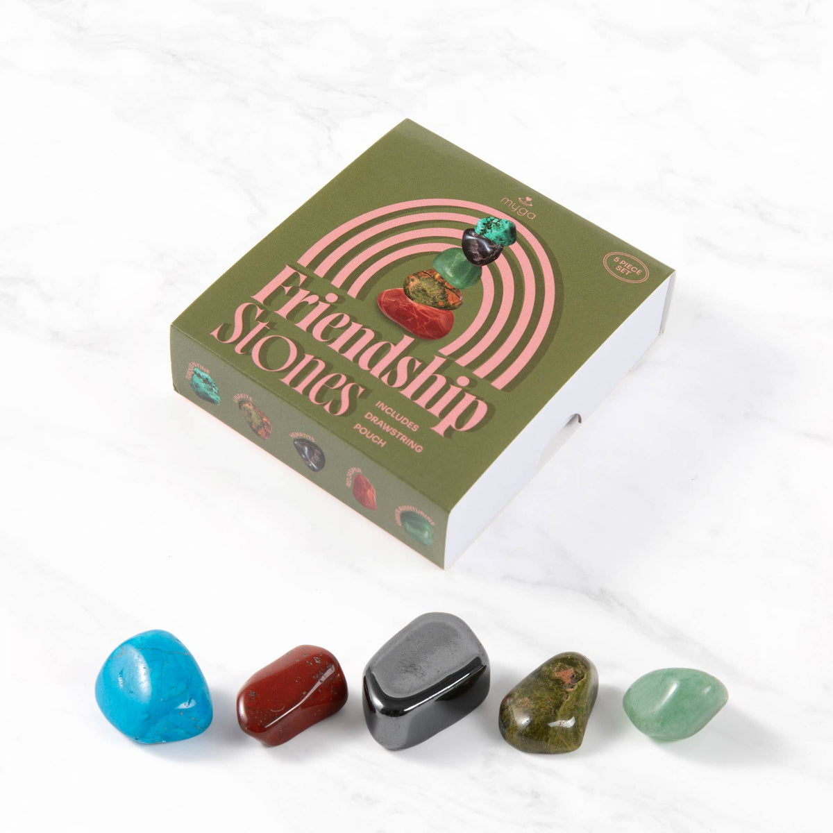 Myga Wellbeing Crystal Collection - Single Units: Relaxation